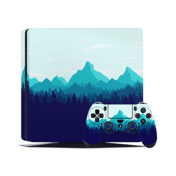 PS4 PRO Console Personalised Custom Skin Decal Vinal Sticker + 2 Controller  Skins Set