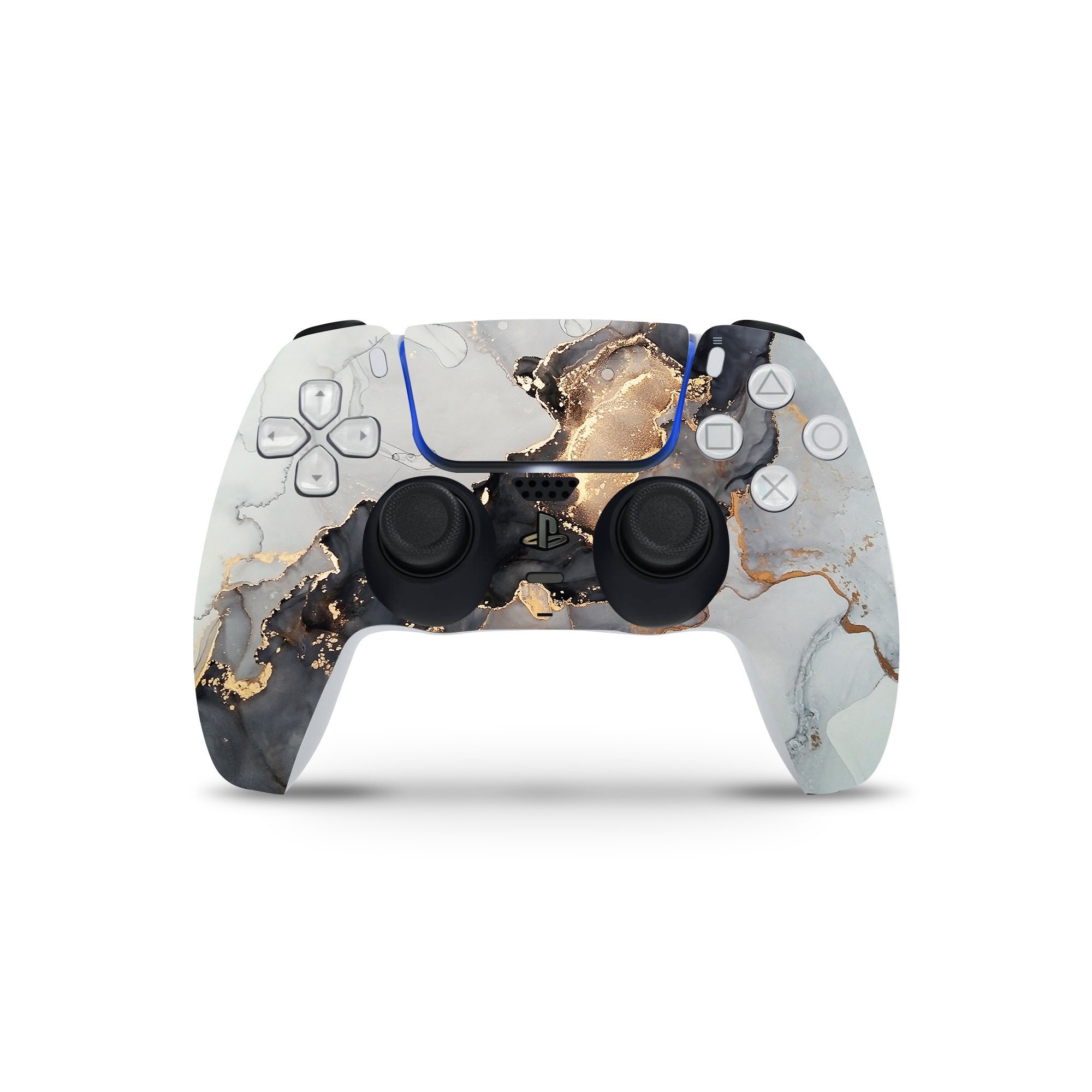 DecalGirl Ps5c-rose-marble Sony PS5 Controller Skin - Rose Gold Marble (Skin Only)