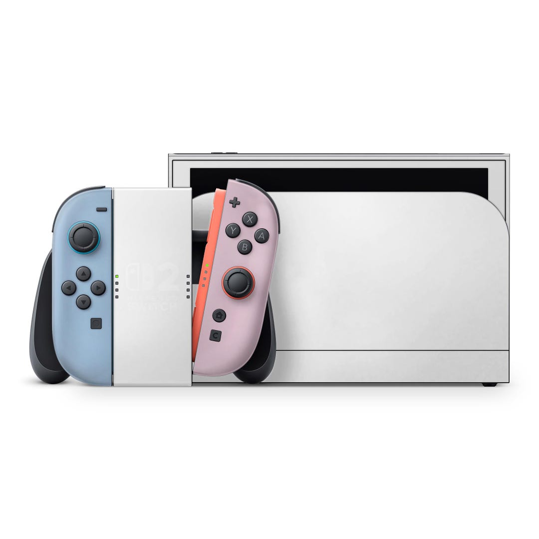 Colors Pastels Compatible Switch 2 Skin 3M Vinyl Decal Cover Protective ...