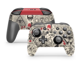 Switch Pro Controller Skin Decal Sticker Alchemy