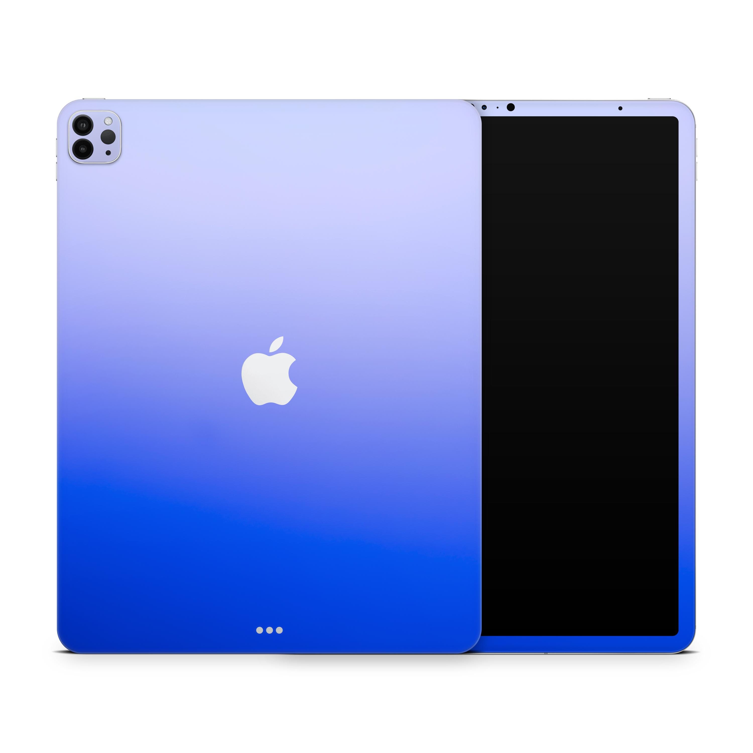 Ombre Blue Skin Wrap 3M Vinyl Decal Compatible with iPad