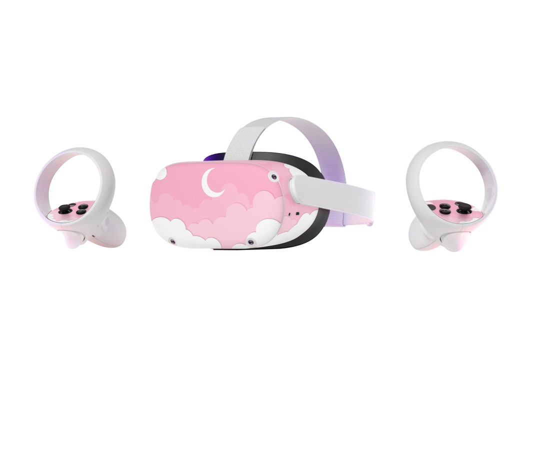 Anime Quest Vinyl Wrap Oculus Quest VR Headset Skin Template