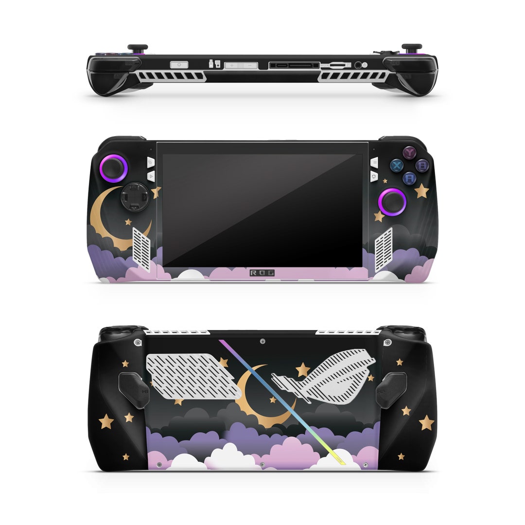 Qses Sticker Asus Rog Ally Skins Vinyl Sticker Black Moon Design Premium Skin - Etsy UK
