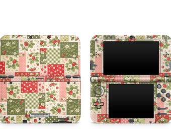 Patchwork Compatible 3DS XL Skin Decal 3M Vinyl