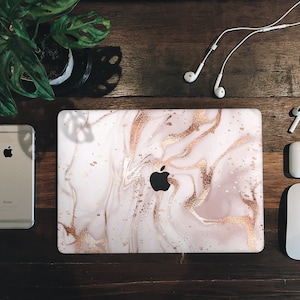 Rose Gold MacBook Skin MacBook Pro Skin MacBook Air Pro Skin Laptop Decal Vinyl Sticker