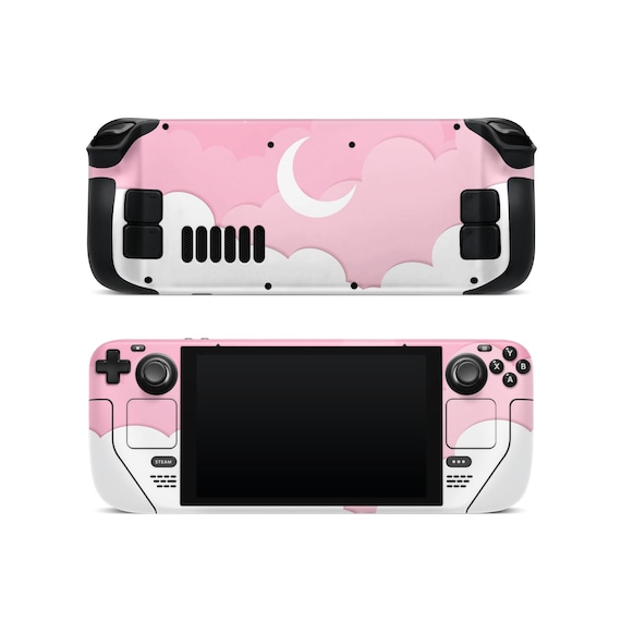 Steam Deck Valve Skins Vinyl Sticker Moon Pinky Design Premium Skin