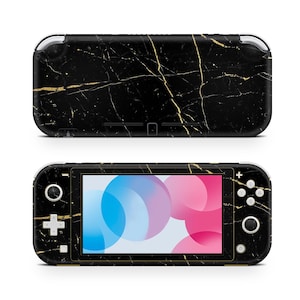 Rock Dark Skin Decal For Gaming Console Premium 3M Vinyl Wrap Compatible With Switch Lite