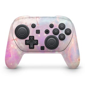 Galaxy Nebula Skin for Switch 2 Controller – Pastel Cosmic Aesthetic Wrap