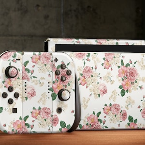 Oled Nintendo Switch Skin Decals Old Vintage Wrap Vinyl
