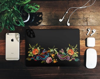 Oriental Dragon MacBook Skin: Vinyl Laptop Decal Sticker