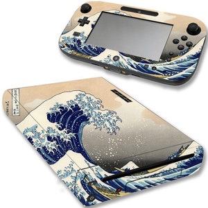 Black Marble Game Skins Designed to Fit Nintendo Wii U Systems