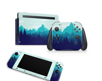 Wood And Nature Nintendo Switch Skin Decal For Console Joy-Con And Dock