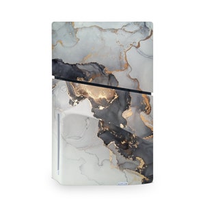 Marble Decal For PS5 Slim Playstation 5 Console And Controller , Full Wrap Vinyl For PS5 Slim image 3