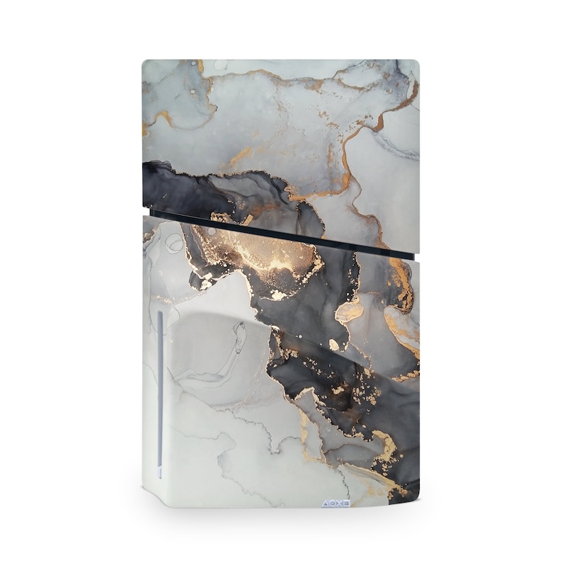 Marble Decal For PS5 Slim Playstation 5 Console And Controller , Full Wrap Vinyl For PS5 Slim image 3