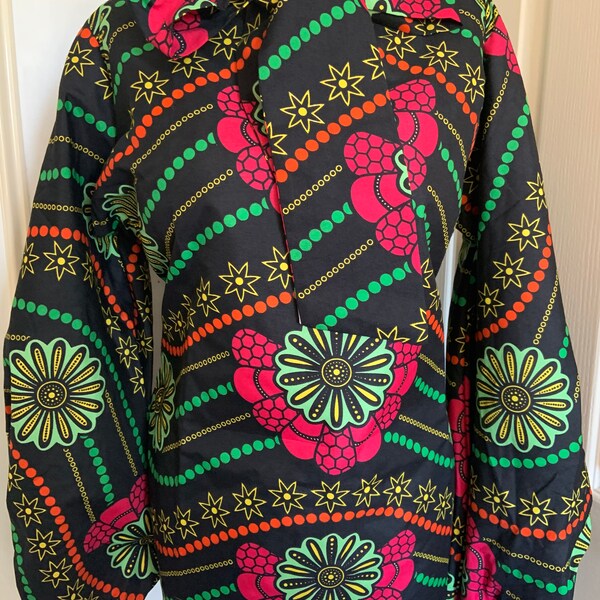 African Print Top - Etsy