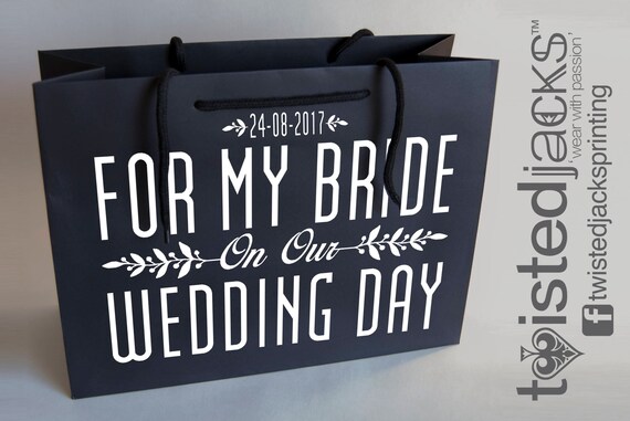 large bride gift bag