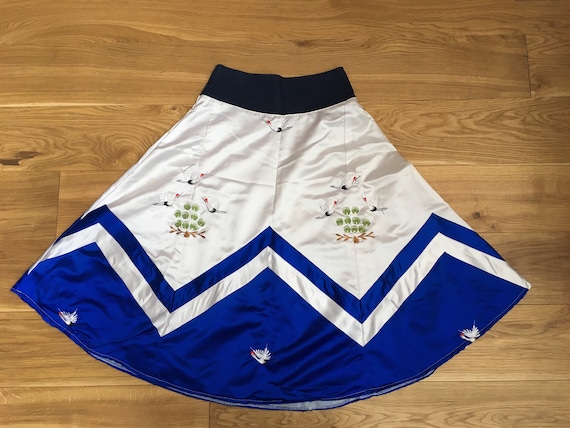 Handmade Hand Embroidered Swing Skirt (Poodle Skir