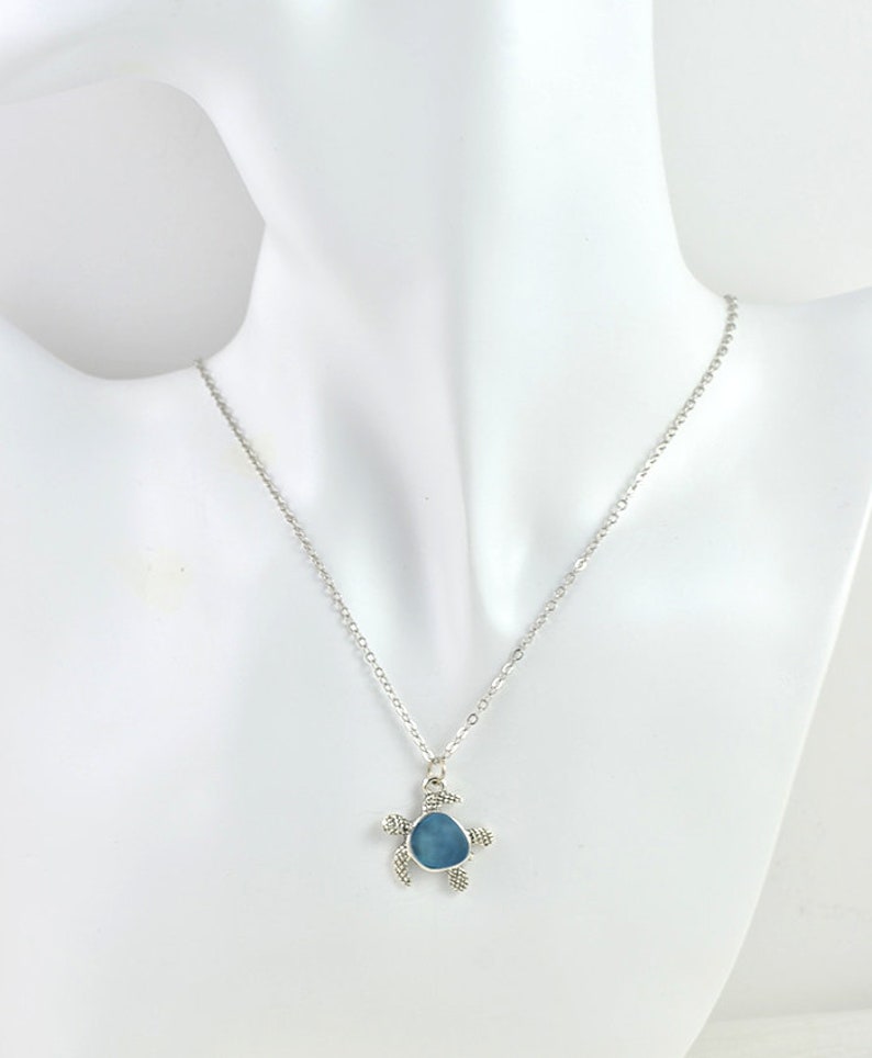 Elegant Turtle Initials Silver Necklace Simple Letter Tortoise Necklace Turtle Dainty Silver Personalised Initial Small Turtle Necklace