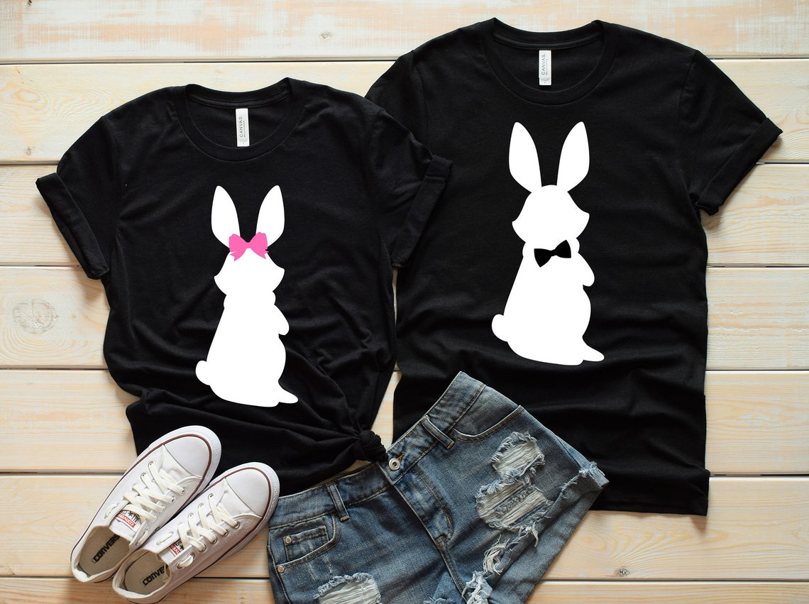 Easter Matching Couples Shirts Matching Easter Couples Shirt Etsy