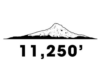 Mt. Hood Climb Bumper Sticker