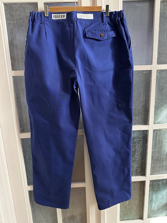 Vintage 1986 Work Chore Pants Trousers W36" L31" … - image 7