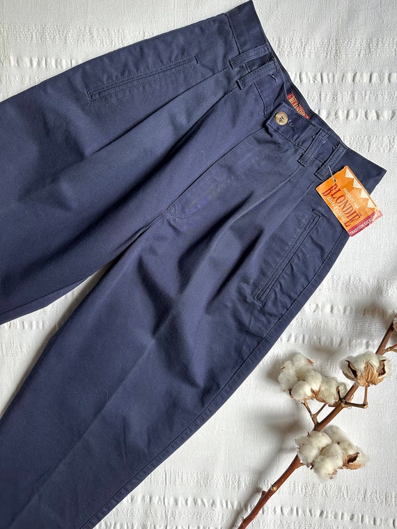 Vintage 1993 NOS French Women's Work Pants Waist … - image 1