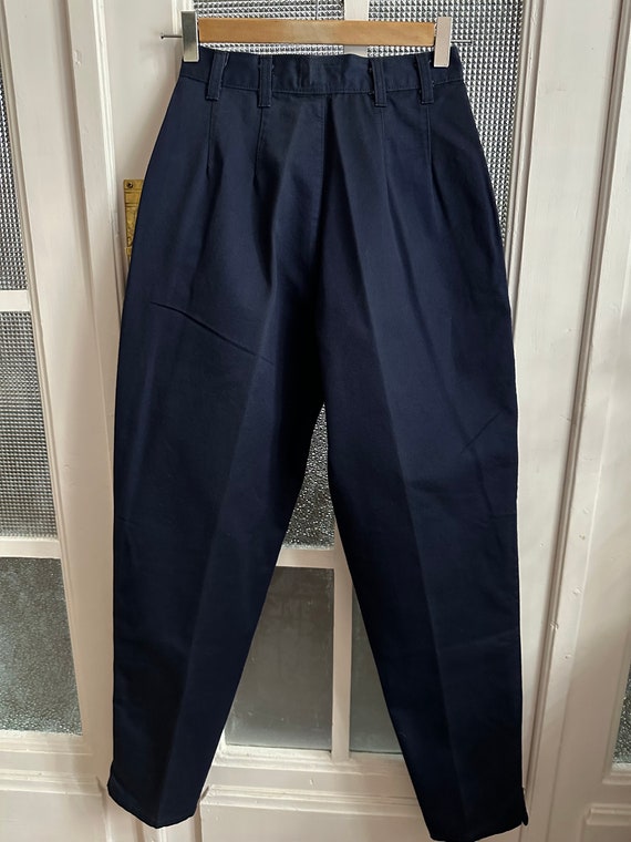 Vintage 1993 NOS French Women's Work Pants Waist … - image 7