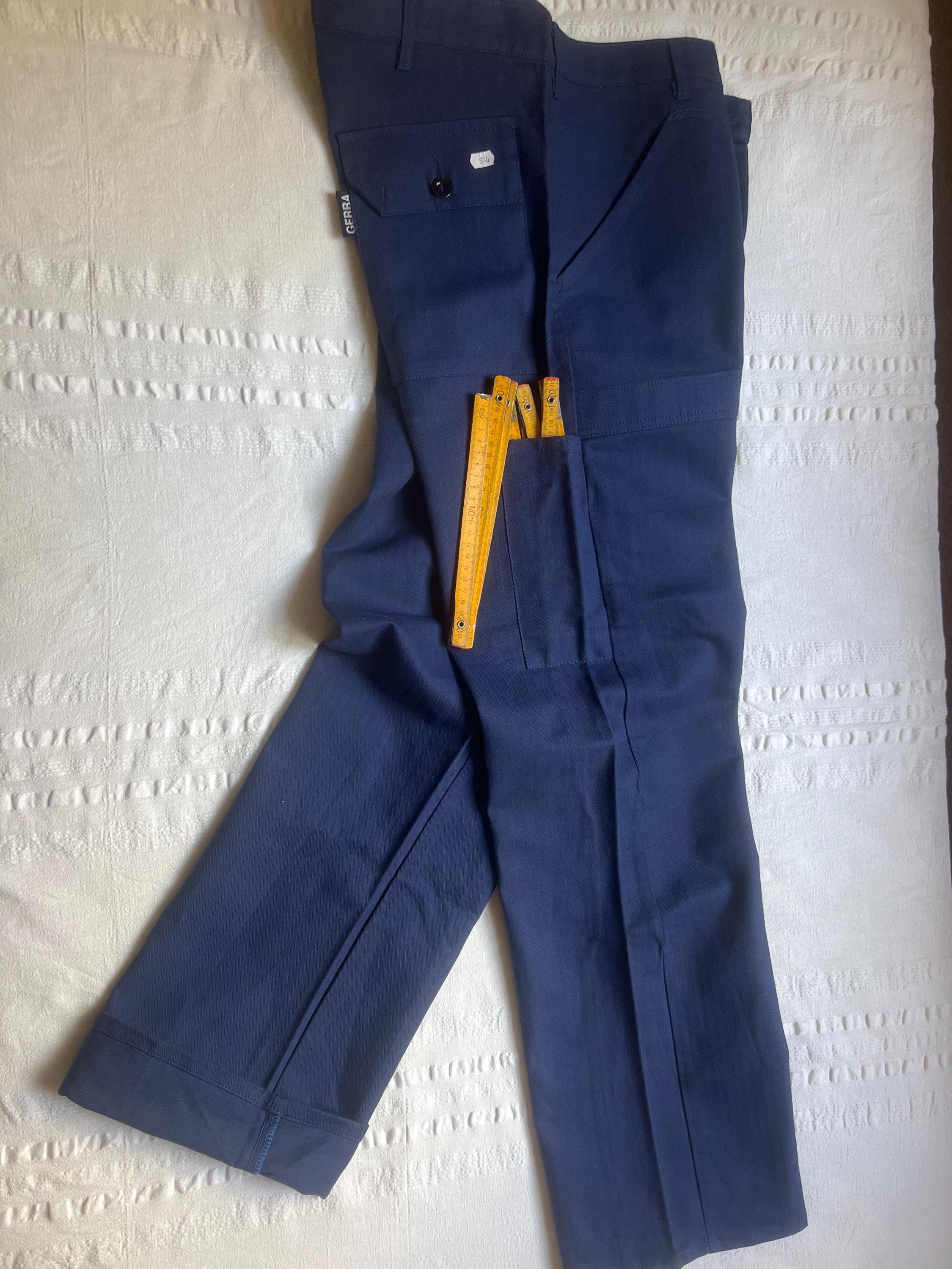 Vintage 80s German Work Chore Trousers Pants W39 Vintage 80s German Work Chore Trousers Pants W39