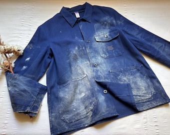 50s Vintage German Worker Jacket - Etsy
