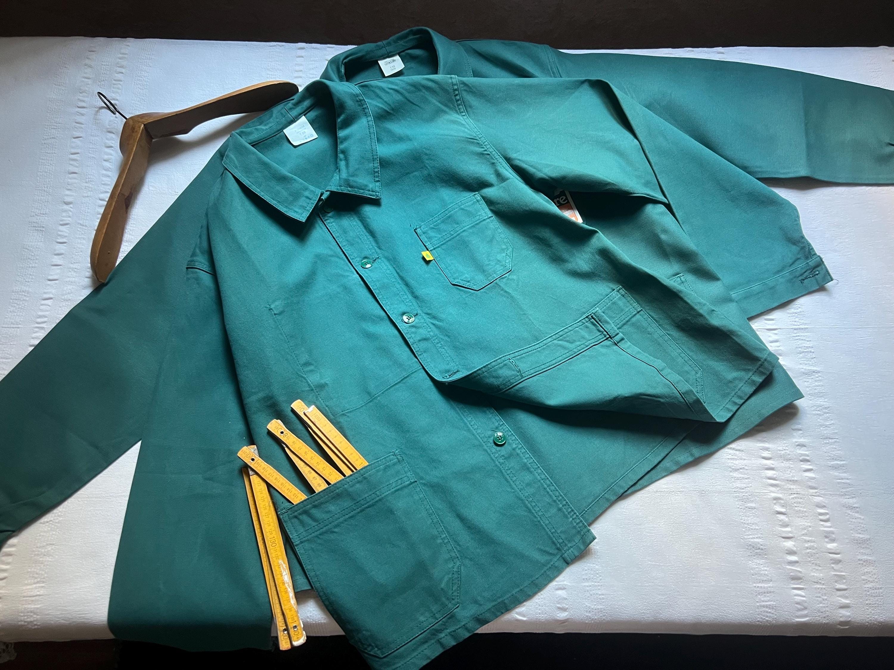 Vintage French Work Jacket XL 2XL Chore Coat Workwear Work Vintage French Work Jacket XL 2XL Chore Coat Workwear Work