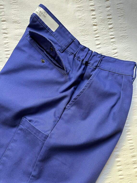 Vintage 1986 Work Chore Pants Trousers W36" L31" … - image 5