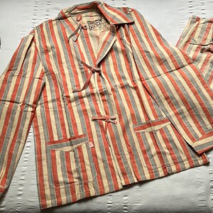 Vintage 50er Jahre Prison Work Jacket Shirt Flanell Medium Large XL XL ...