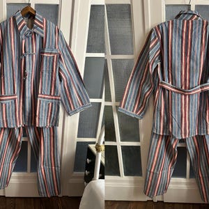 Vintage French Pyjamas - Etsy