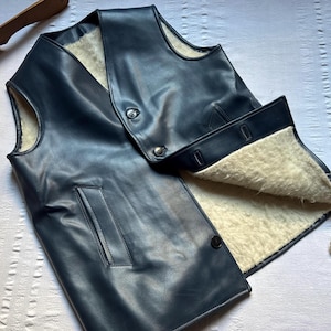 Vintage French Workwear Vest S Work Waistcoat Sleeveless Vintage French Workwear Vest S Work Waistcoat Sleeveless
