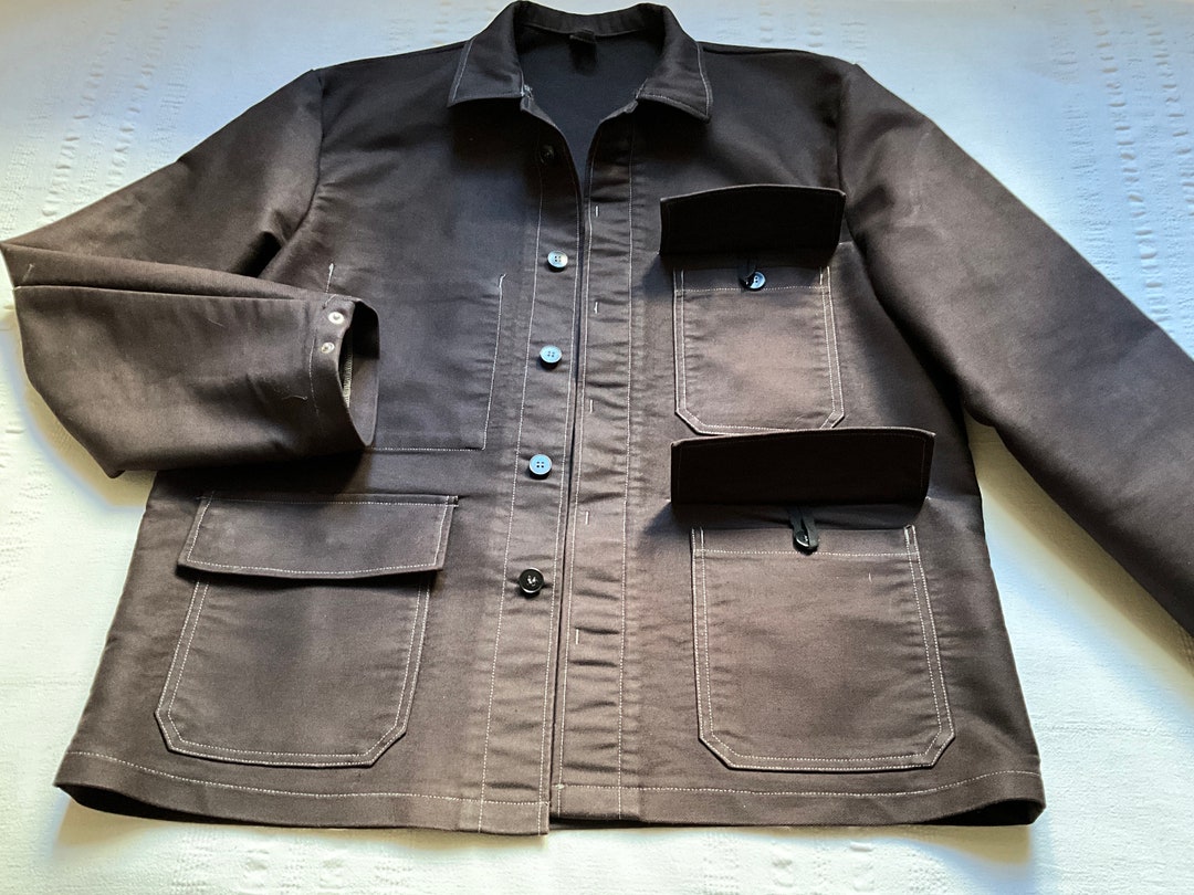 Vintage Work Jacket Pit 24.5 Chore Coat Workwear Work - Etsy