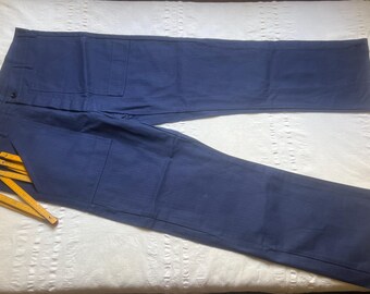 Vintage 80s German Work Chore Trousers Pants W39