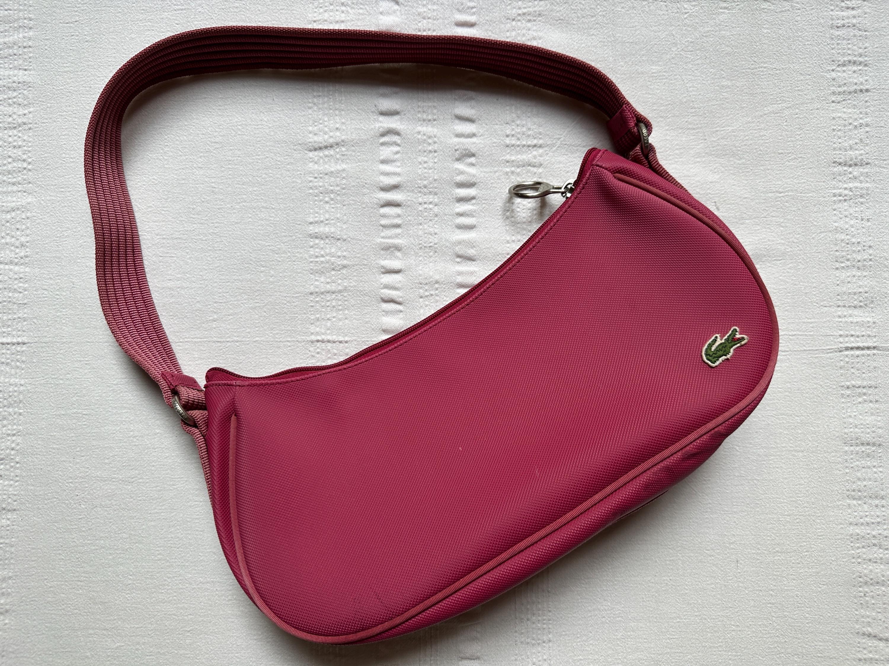 Vintage 90s Bag Retro Shoulder Bag Women's Small Vintage Bag Pink