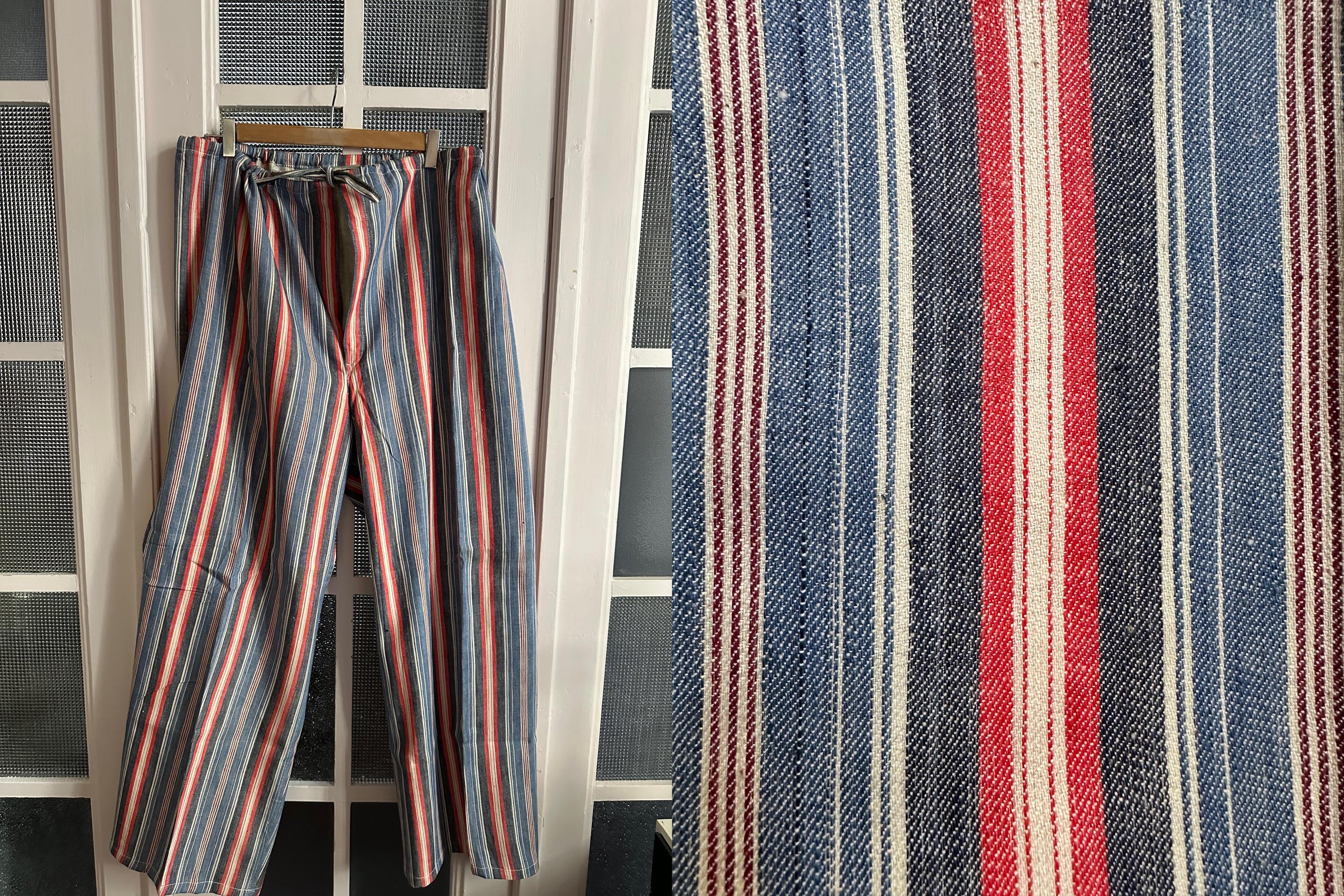 60s Striped Pants - Etsy Canada