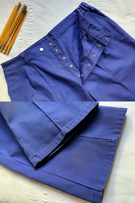Vintage 1986 Work Chore Pants Trousers W36" L31" … - image 10
