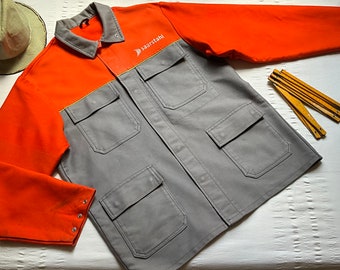 50s Vintage German Worker Jacket - Etsy