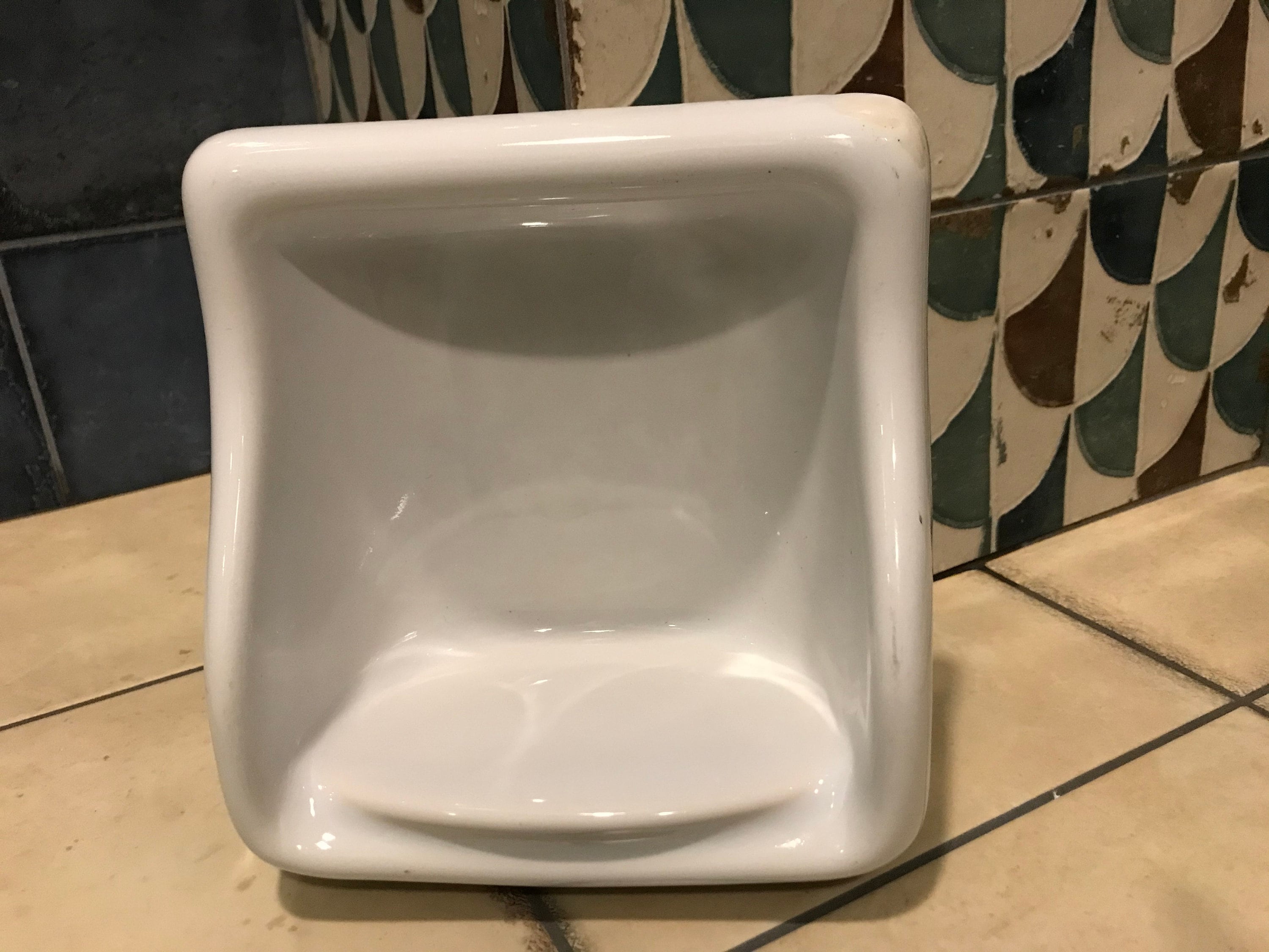 ceramic tile soap holder