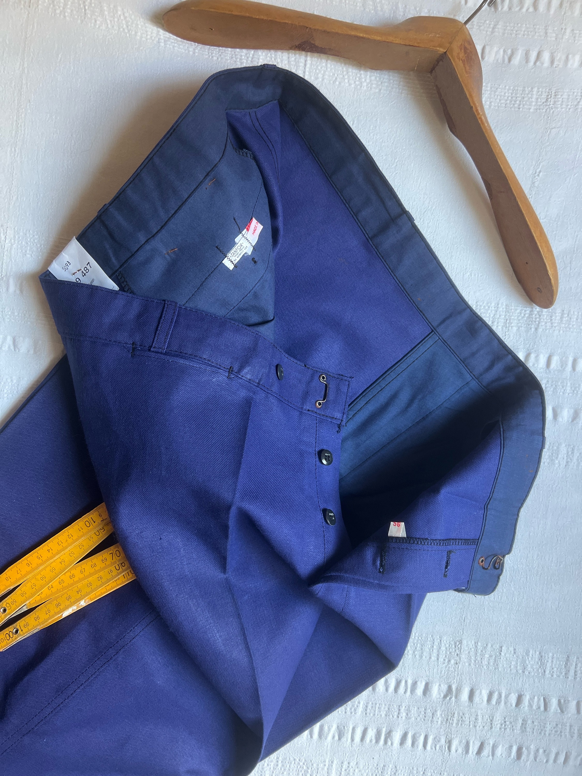 パンツ 70-80's vintage Adolphe Lafont bottoms Vintage Adolphe Lafont Faded Purple Moleskin French Work