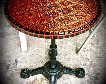 tile bistro table white mosaic tile bistro table etsy tile bistro table white mosaic tile bistro table etsy