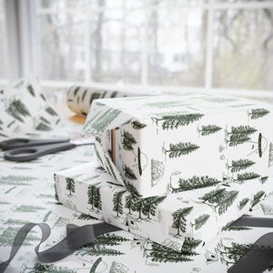 Toile Pattern "Alien Camp Scene" Wrapping Paper image 6