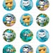 Octonauts Icing Sheet Edible Image, Octonauts Cupcake Cookie Toppers
