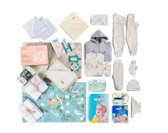 Baby‘s Nest KIT with organic cotton collection Paradise