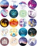 40 Ramadan Mubarak Stickers Decoration Gift Ramadan Kareem 