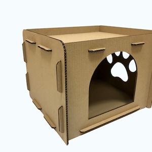 Regalo para gato / Cama para mascotas / Regalo personalizado para gato / Casa ecológica para mascotas de interior / Regalos para mascotas / Regalos para gatos