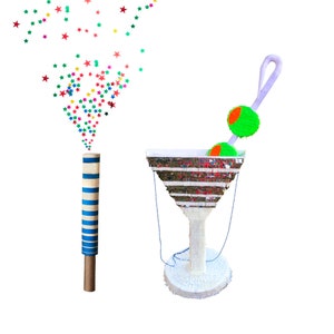 Cocktail Party Large Pinata 120 cm / Bachelorette party Martini/ Pinata for Adults/ Party Decoration Supplies