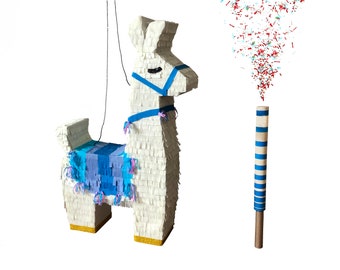Handmade Llama Piñata 90 cm: Kids Birthday Party Decoration (35.43x23.62x3.14 in)
